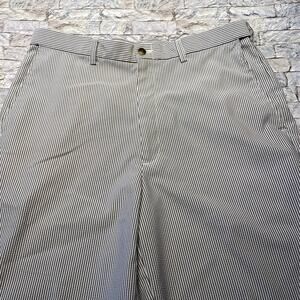 Sz 34 Men's haggar seersucker casual shorts